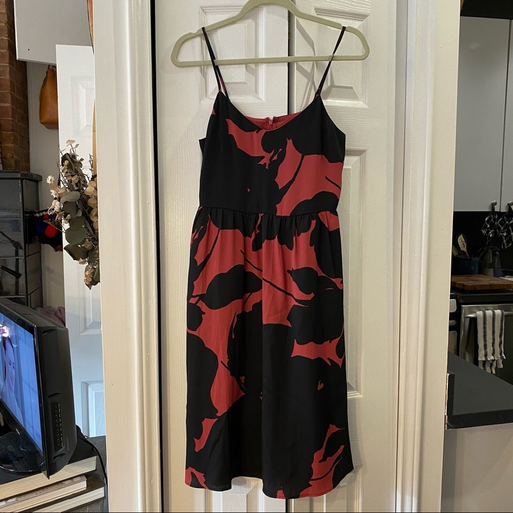 Ann Taylor Loft Midi Dress, Size 2P